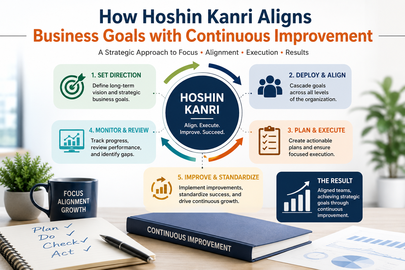 How Hoshin Kanri Aligns Business Goals with Continuous Improvement